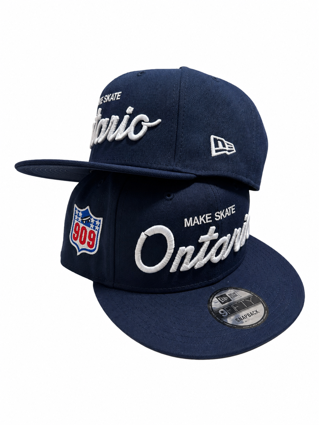 MAKE SKATE x NEW ERA 59FIFTY SNAP-BACK (NAVY BLUE)