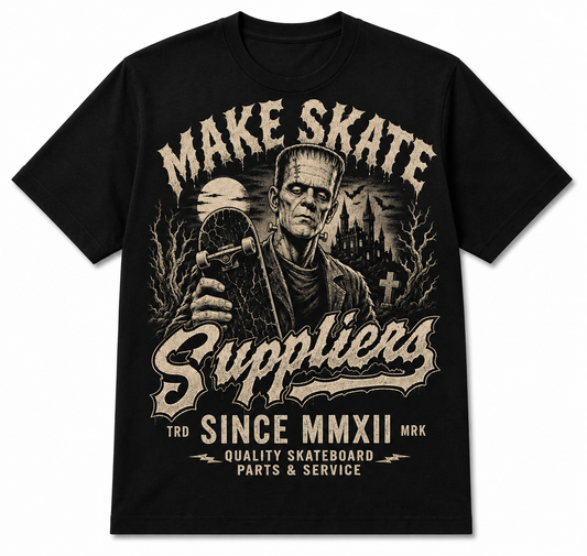 MKSK8 FRANKENSTEIN BOARD TEE