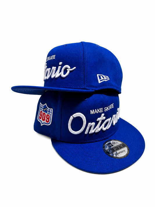 MAKE SKATE x NEW ERA 59FIFTY SNAP-BACK (ROYAL BLUE)