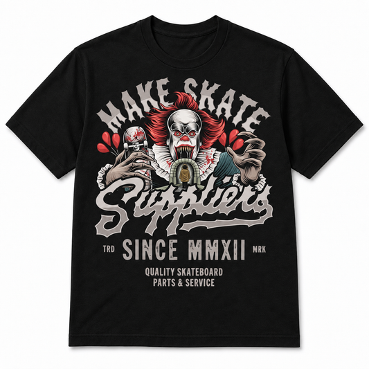 MKSK8 "PENNYWISE IT" SKATE DECK TEE