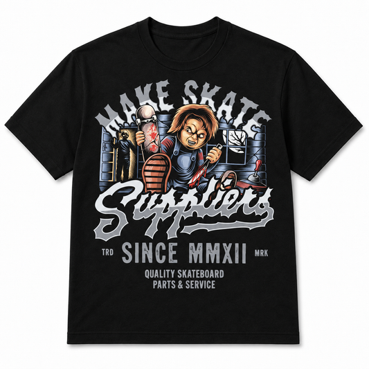 MKSK8 CHARLES LEE RAY "CHUCKIE"  SKATEBOARD TEE