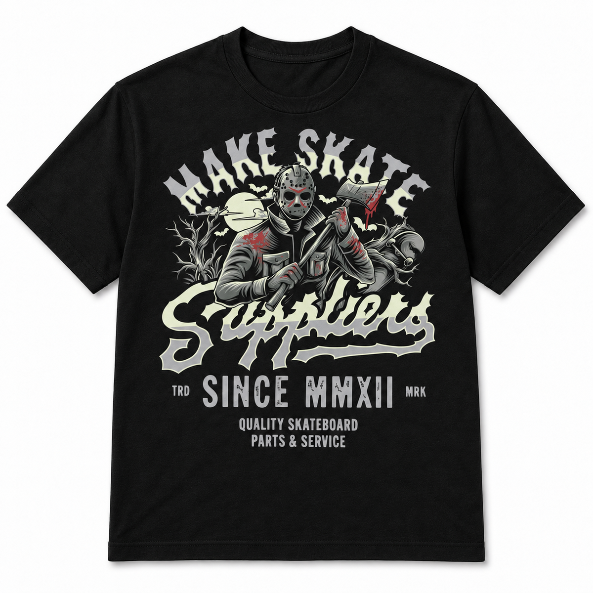 MKSK8 "JASON VOORHEES" AXE TEE